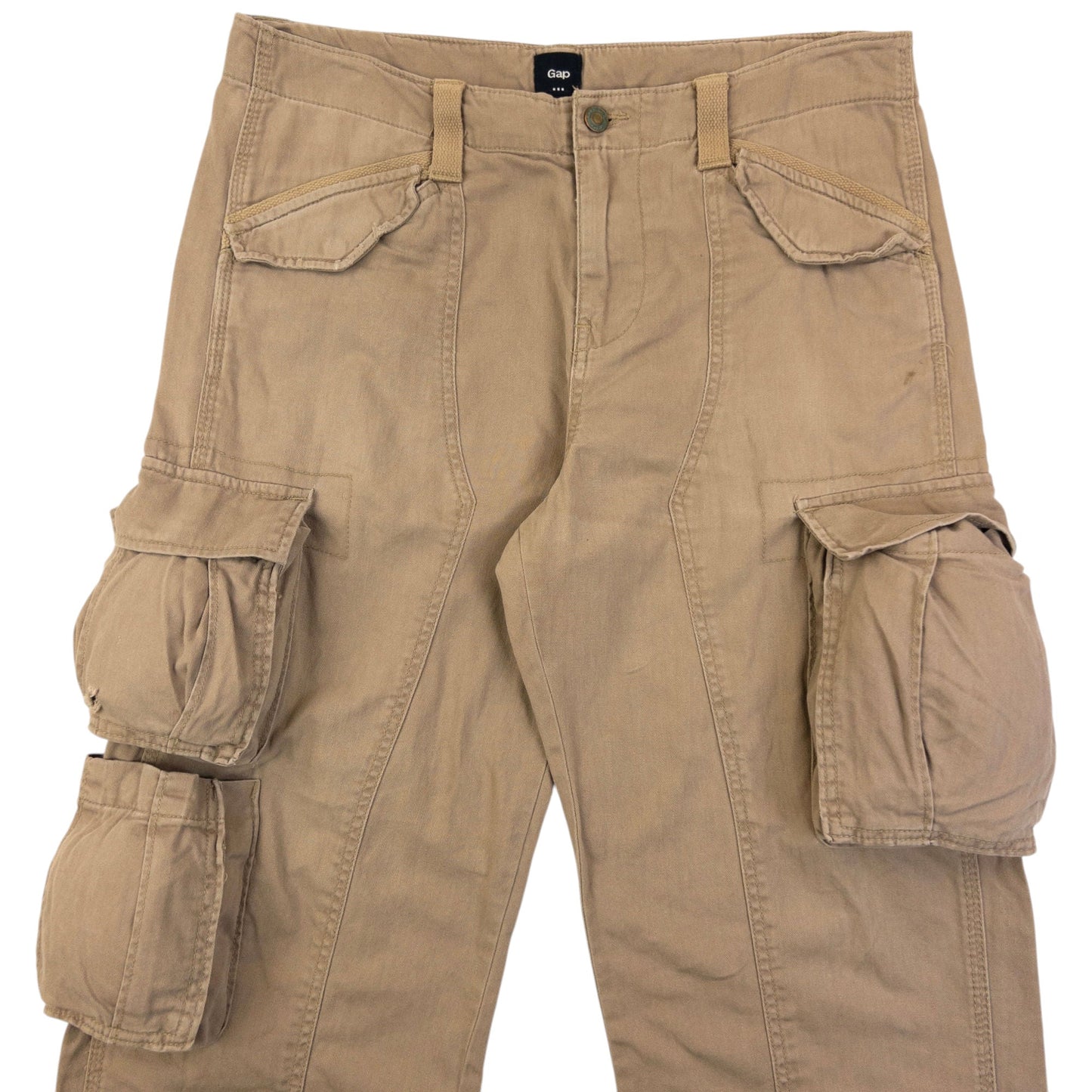 Vintage 2000s GAP Cargo Trousers Size W34 | W34, Beige