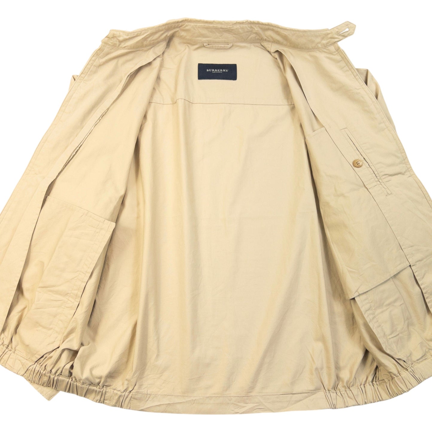 Vintage 2000s Burberry Harrington Jacket Size XS | XS, Beige