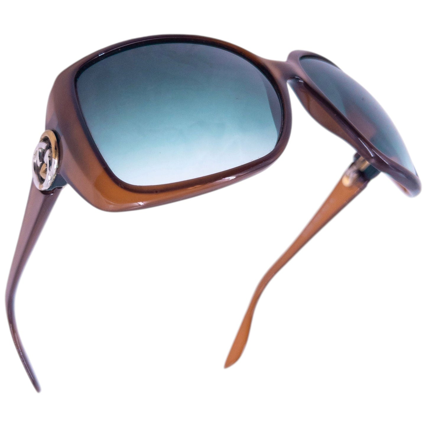 Vintage 2000s Gucci Oversized Sunglasses | O/S, Brown