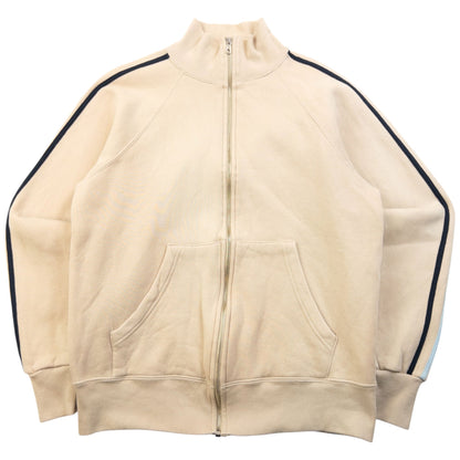 Vintage 2000s Dolce & Gabbana Zip Up Sweatshirt Size S | Small, Beige