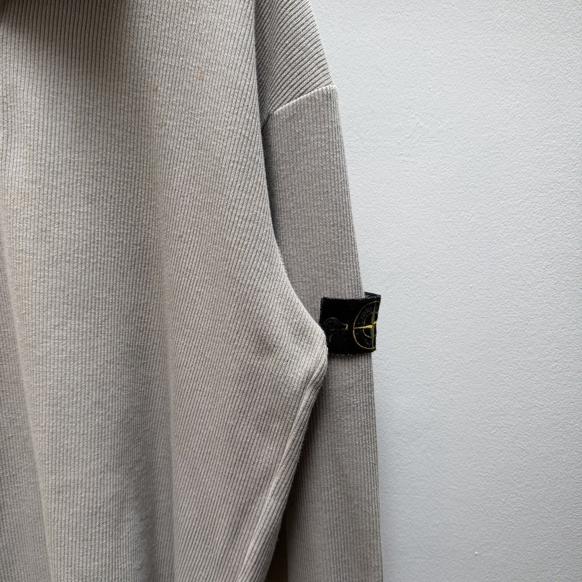 00’s Stone Island Quarter Zip Jumper (XXL) | XXL, Grey