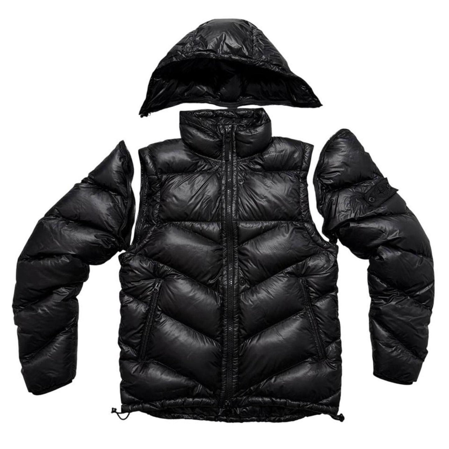 Stone Island Pertex Shadow Project Down Jacket | Medium, Black