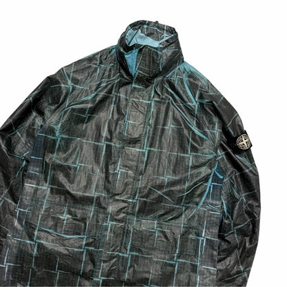 Stone Island Paper Poly Trench Jacket | Medium, Black