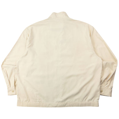 Vintage 90s YSL Yves Saint Laurent Harrington Jacket Size L | Large, Cream