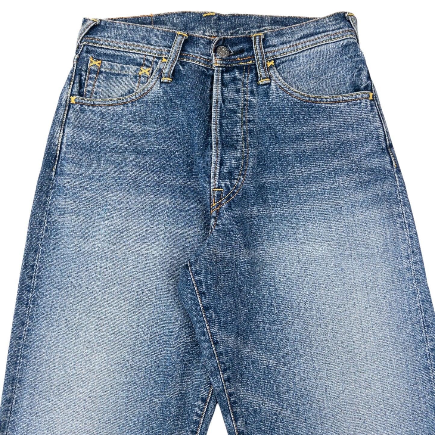 Vintage 2000s Evisu Daicock Japanese Denim Jeans Size W27 | W27, Blue
