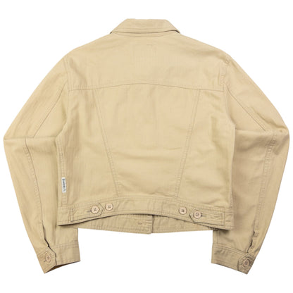 Vintage Armani Jeans Cropped Button Up Jacket Womens Size S