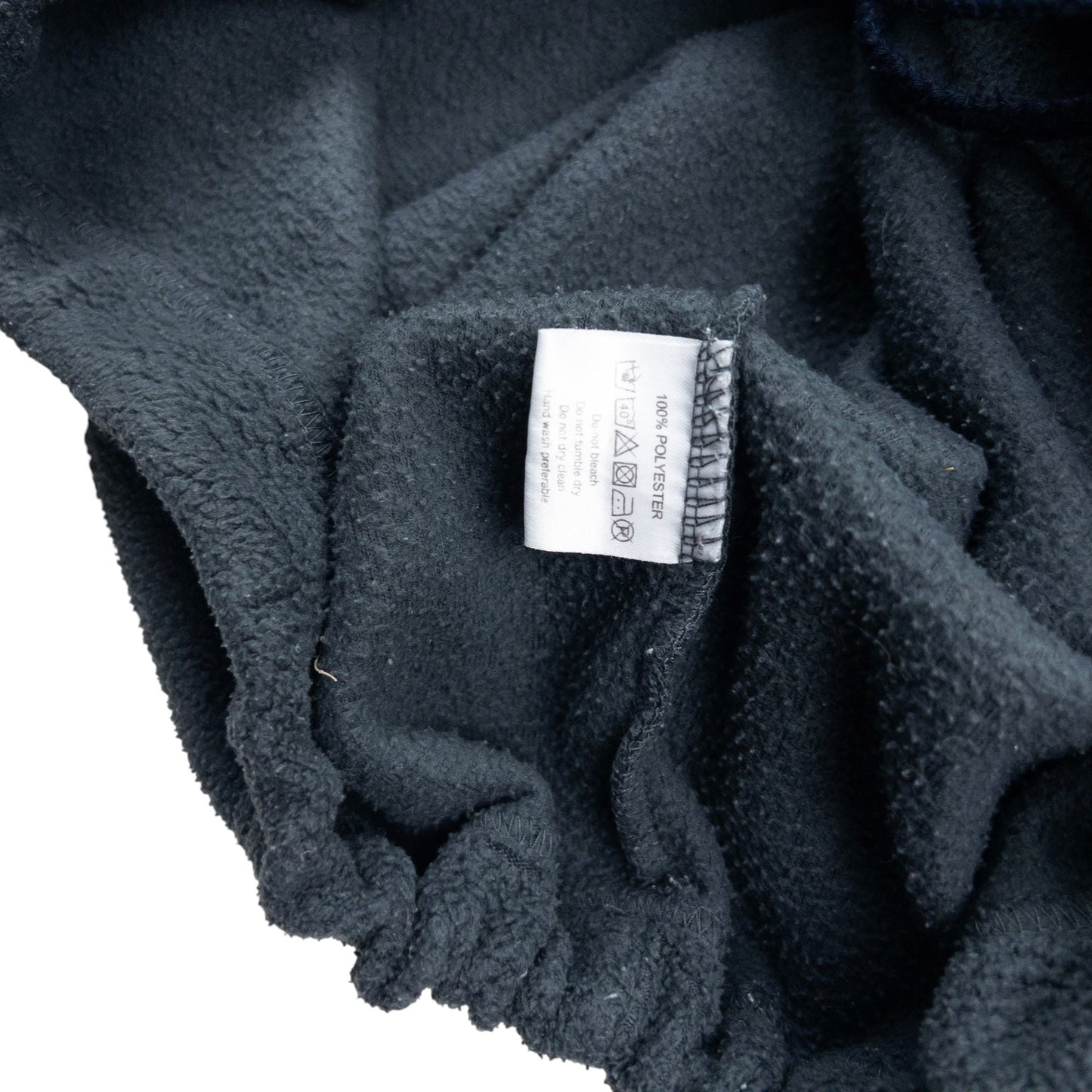 Vintage Burberry Embroidered Q Zip Fleece Sweatshirt Size S