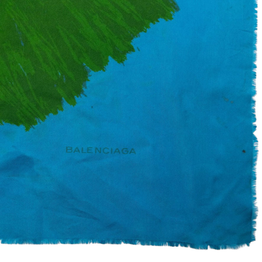 Vintage Balenciaga Bow Silk Scarf