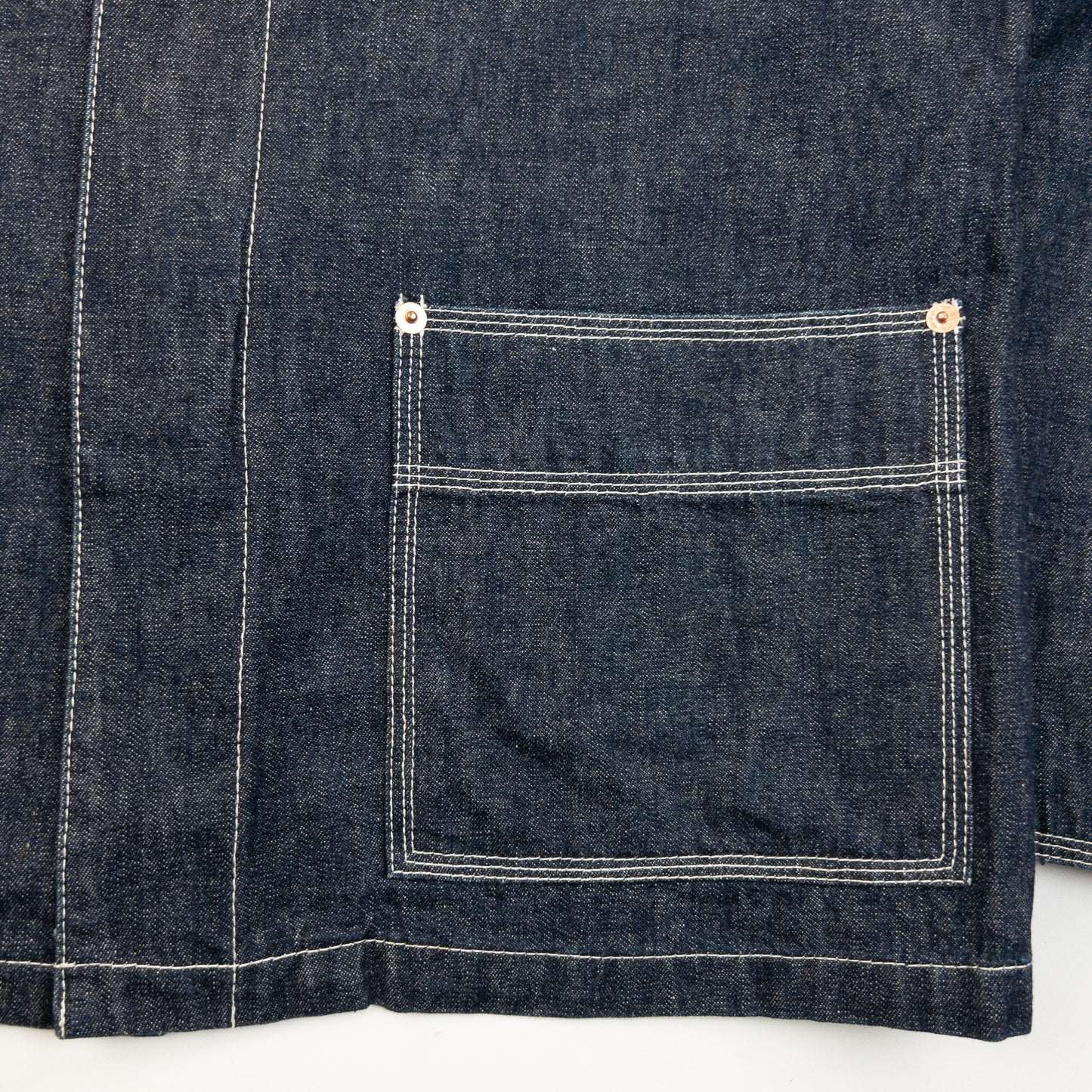 Vintage 2000s PPFM Lightweight Denim Jacket Size M | Medium, Navy