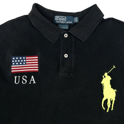 Vintage Polo Ralph Lauren USA Polo Shirt Size XL