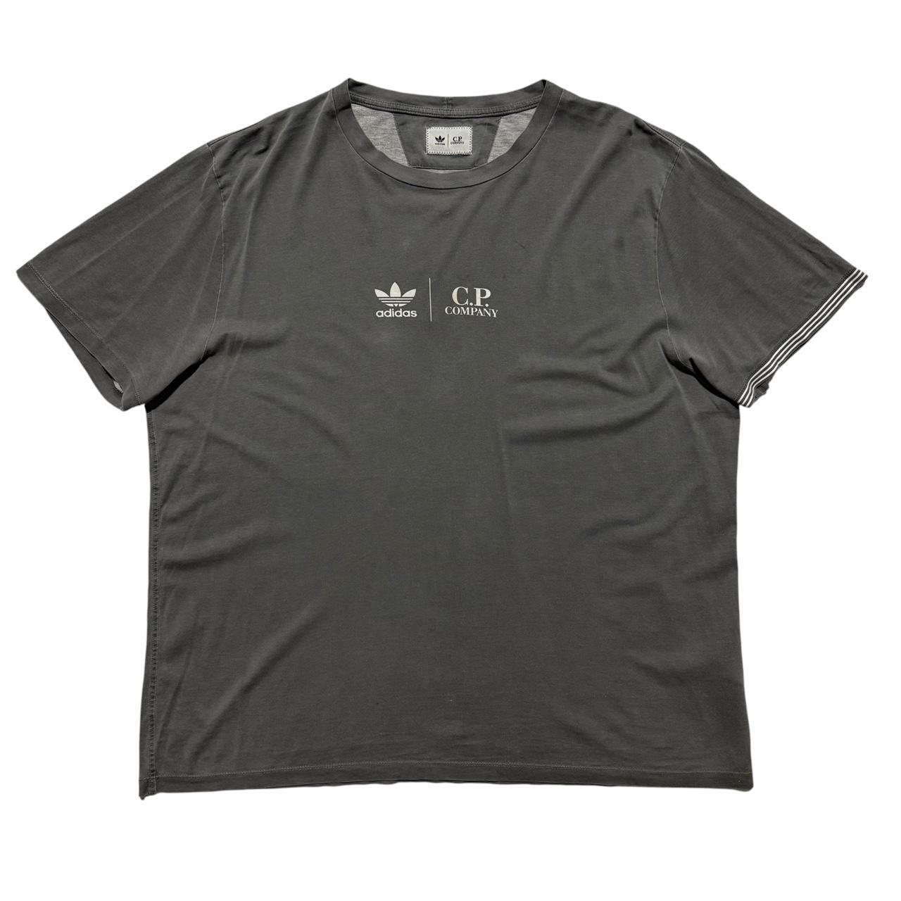 CP Company Adidas T-Shirt | XXL, Charcoal Grey