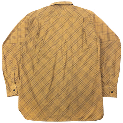 Vintage Yohji Yamamoto A.A.R Checkered Long Sleeve Button Up Shirt Size L