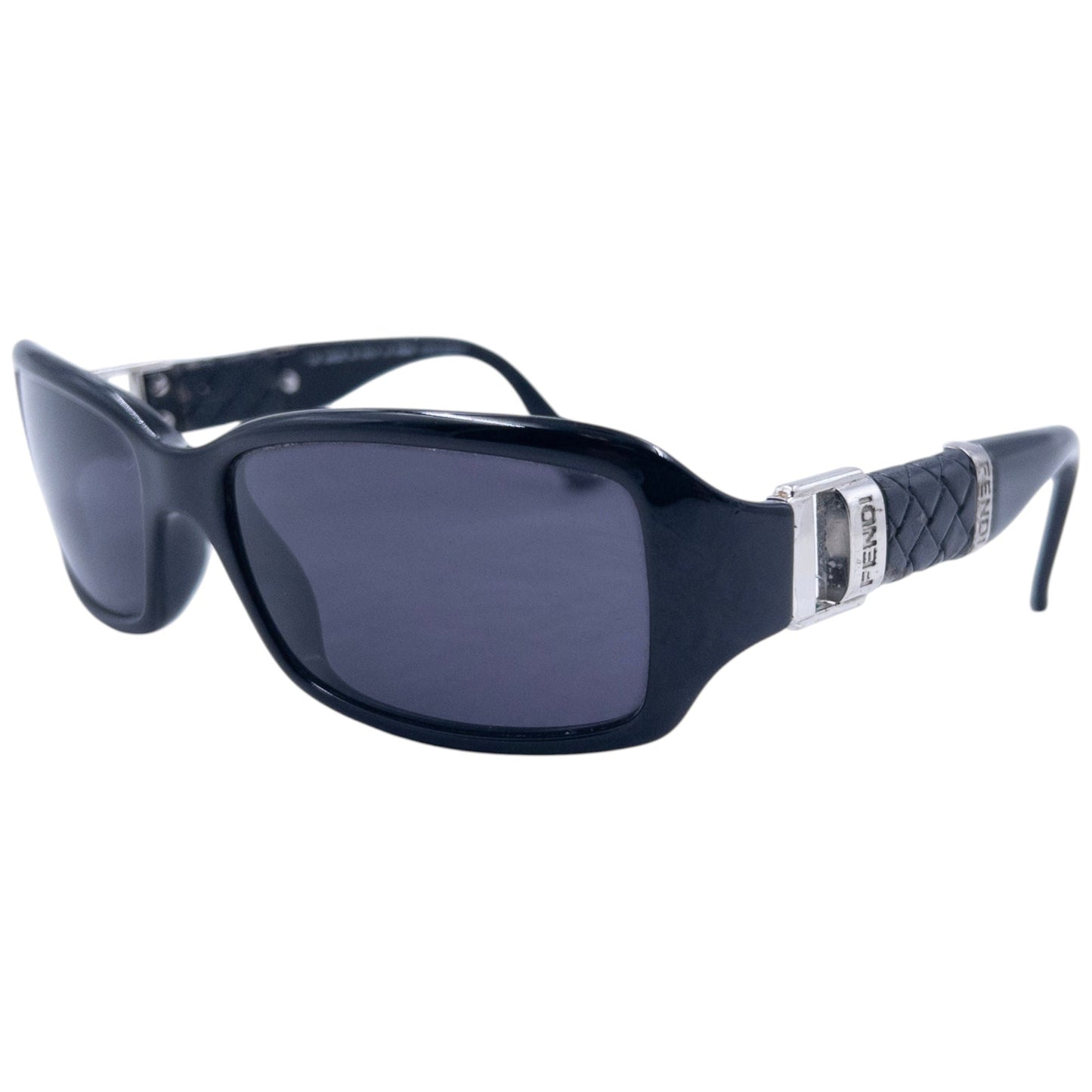 Vintage 2000s Fendi Embossed Sunglasses | O/S, Black