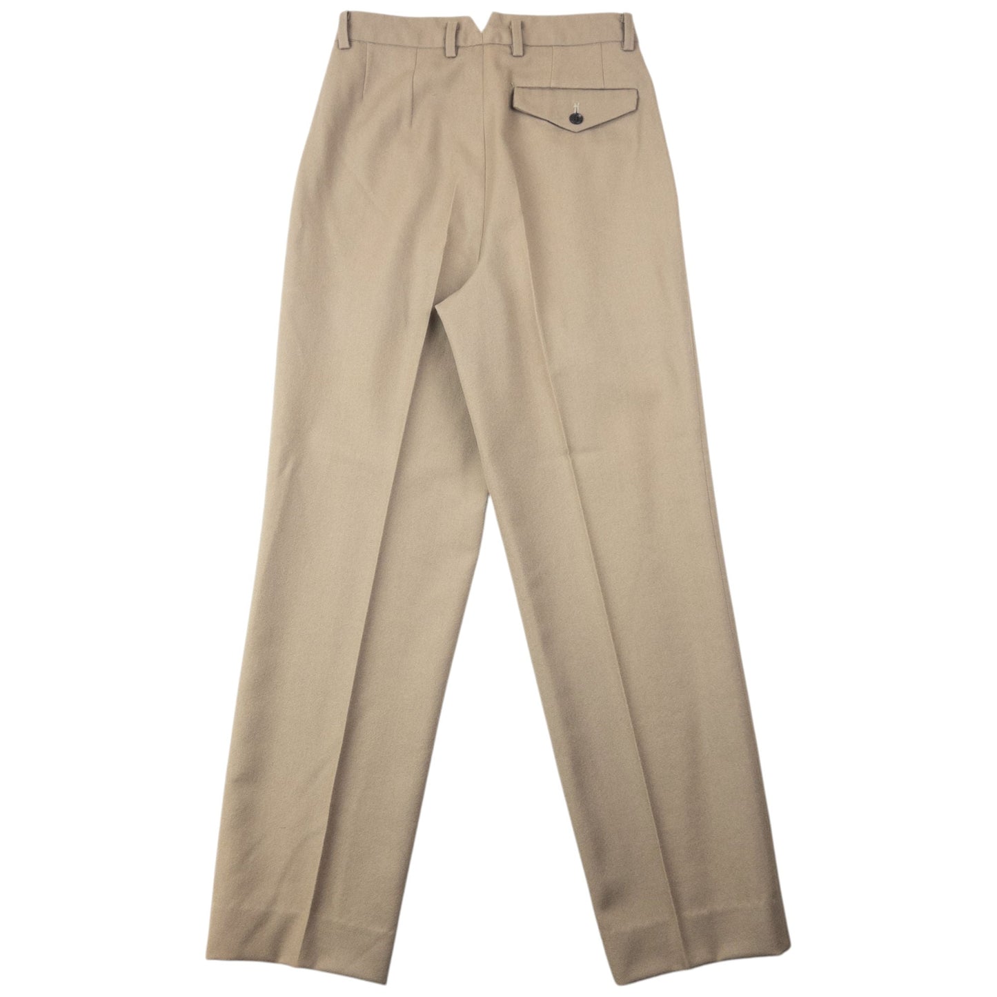 Vintage 90s Yohji Yamamoto D'Urban A.A.R Pleated Trousers Size W26 | W26, Beige