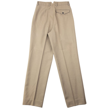 Vintage 90s Yohji Yamamoto D'Urban A.A.R Pleated Trousers Size W26 | W26, Beige