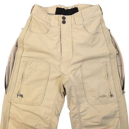 Vintage 2000s Oakley Snowboarding Trousers Size S | Small, Beige