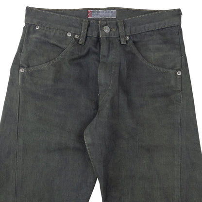 Vintage 2000s Levi's Engineered Garments Denim Jeans Size W27 | W27, Green