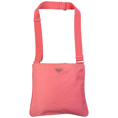 Vintage 2000s Prada Crossbody Bag | O/S, Pink