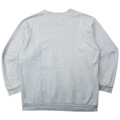 Vintage 90s Burberry Embroidered Sweatshirt Size M | Medium, Grey