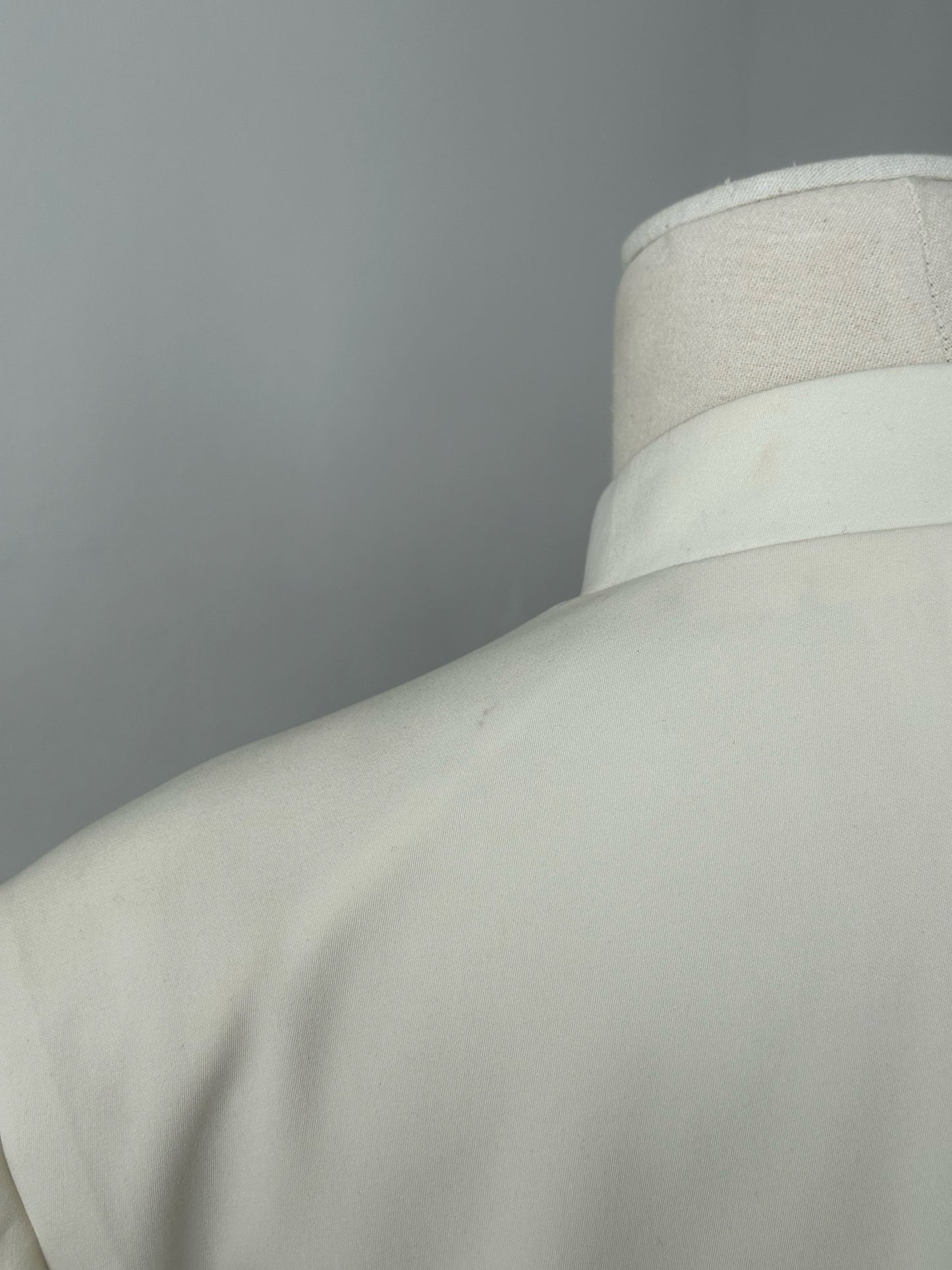 Vintage 1990s Collarless Single Breasted Suit - 40R/W30