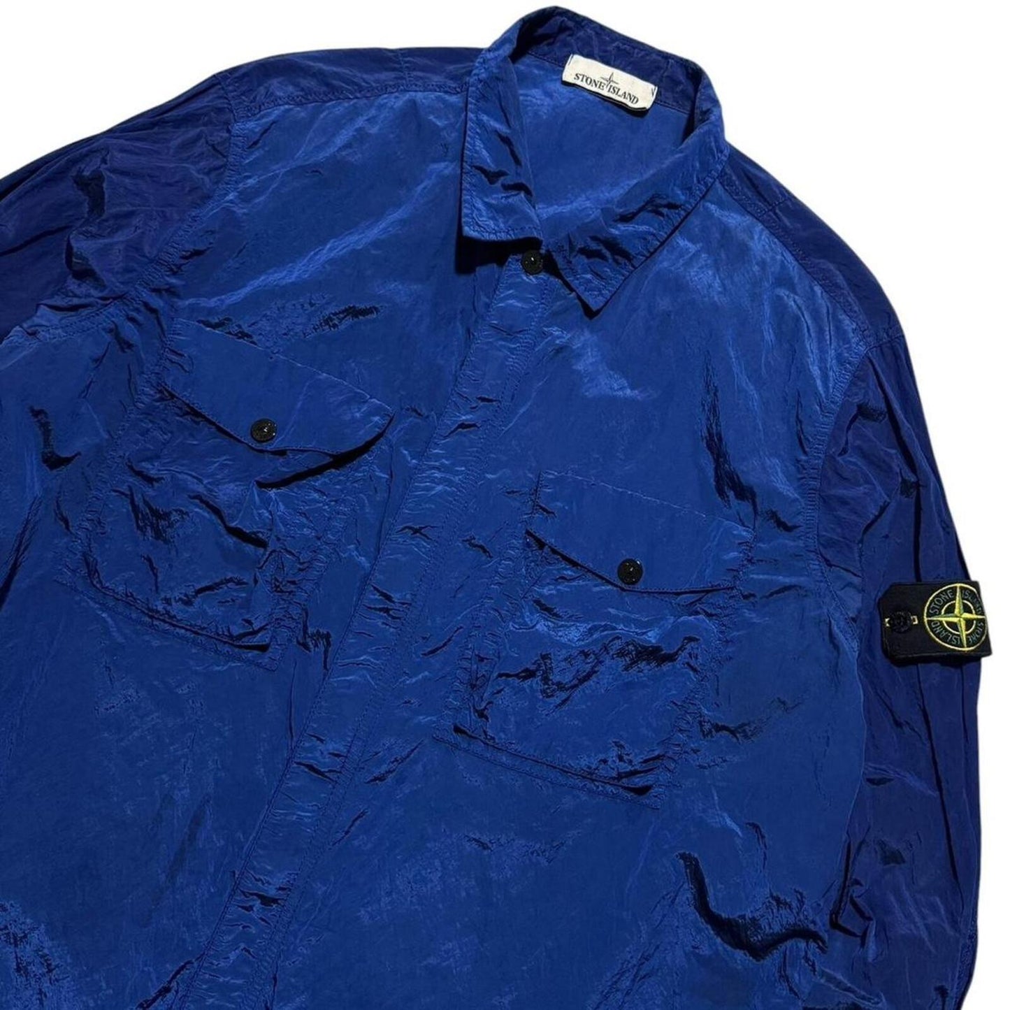 Stone Island Nylon Metal Overshirt | XXXL, Royal Blue