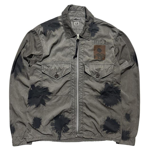 CP Company Seed Nylon Overshirt | Medium, Grey