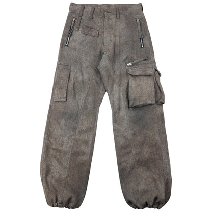 Vintage PPFM Wool Cargo Trousers Size W30