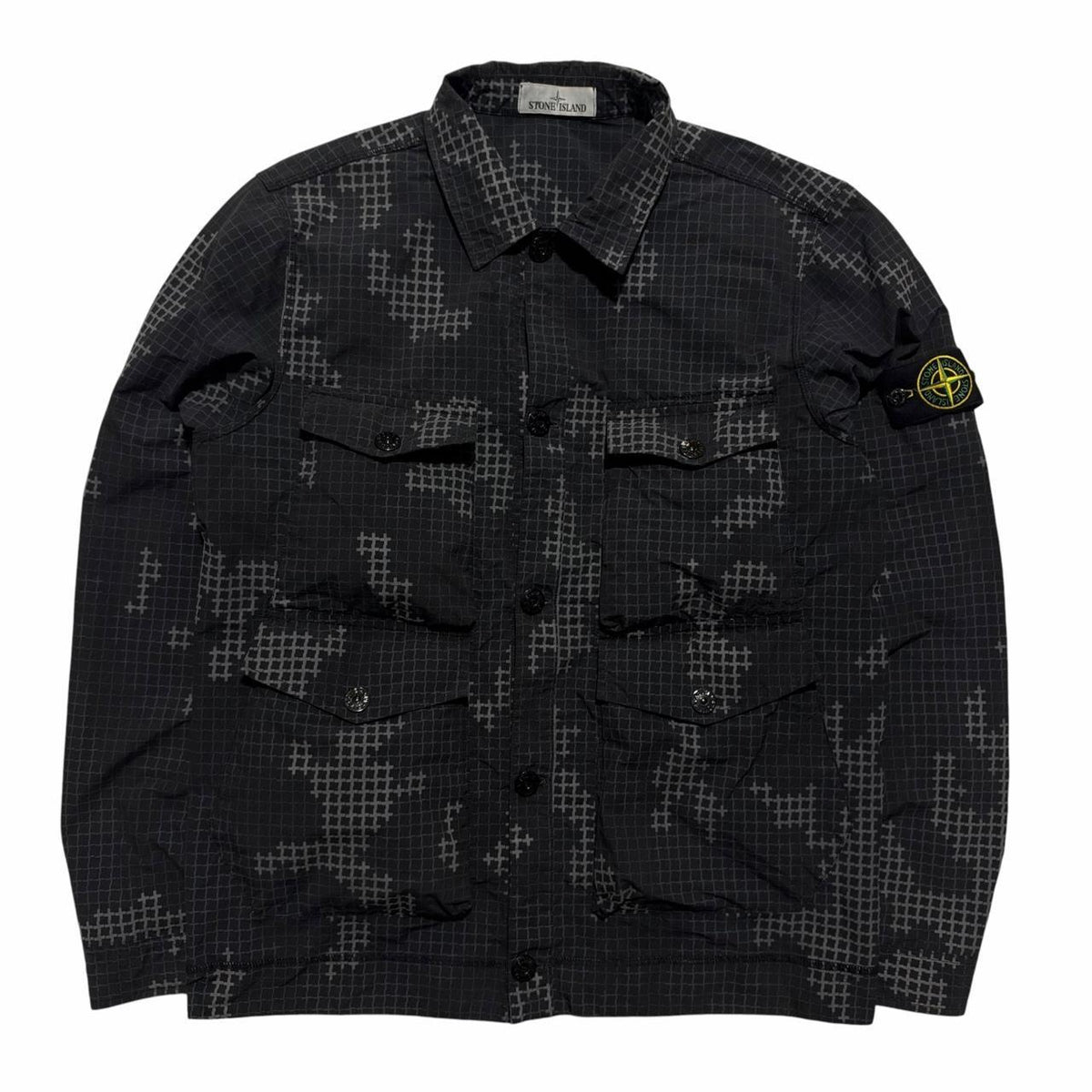 Stone Island Digital Camo Overshirt | Large, Camo