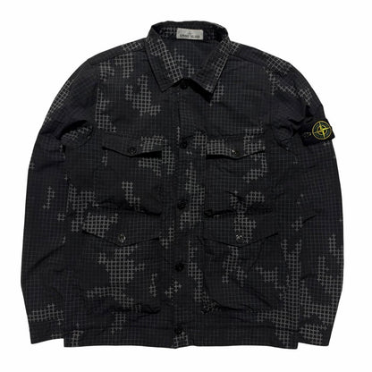 Stone Island Digital Camo Overshirt | Large, Camo