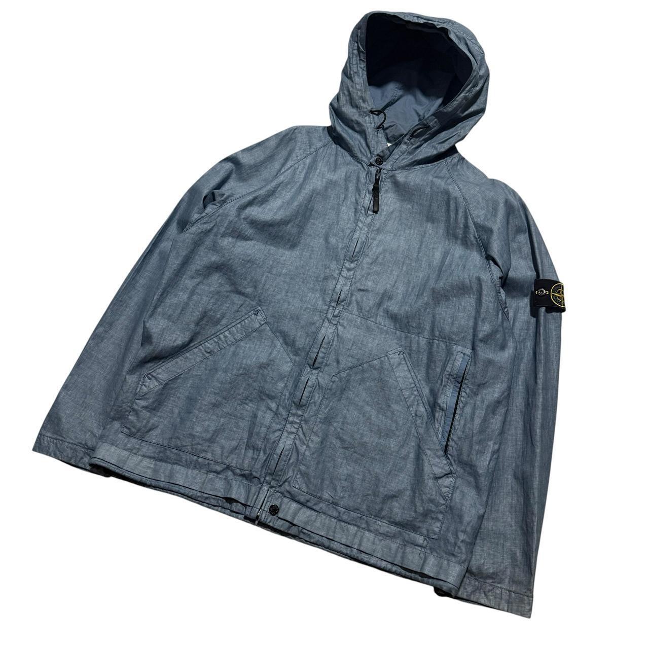 Stone Island Lino Watro Tela Jacket | XXXL, Light Blue