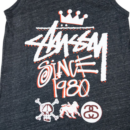 Vintage Stussy Graffiti Dress Women's Size M