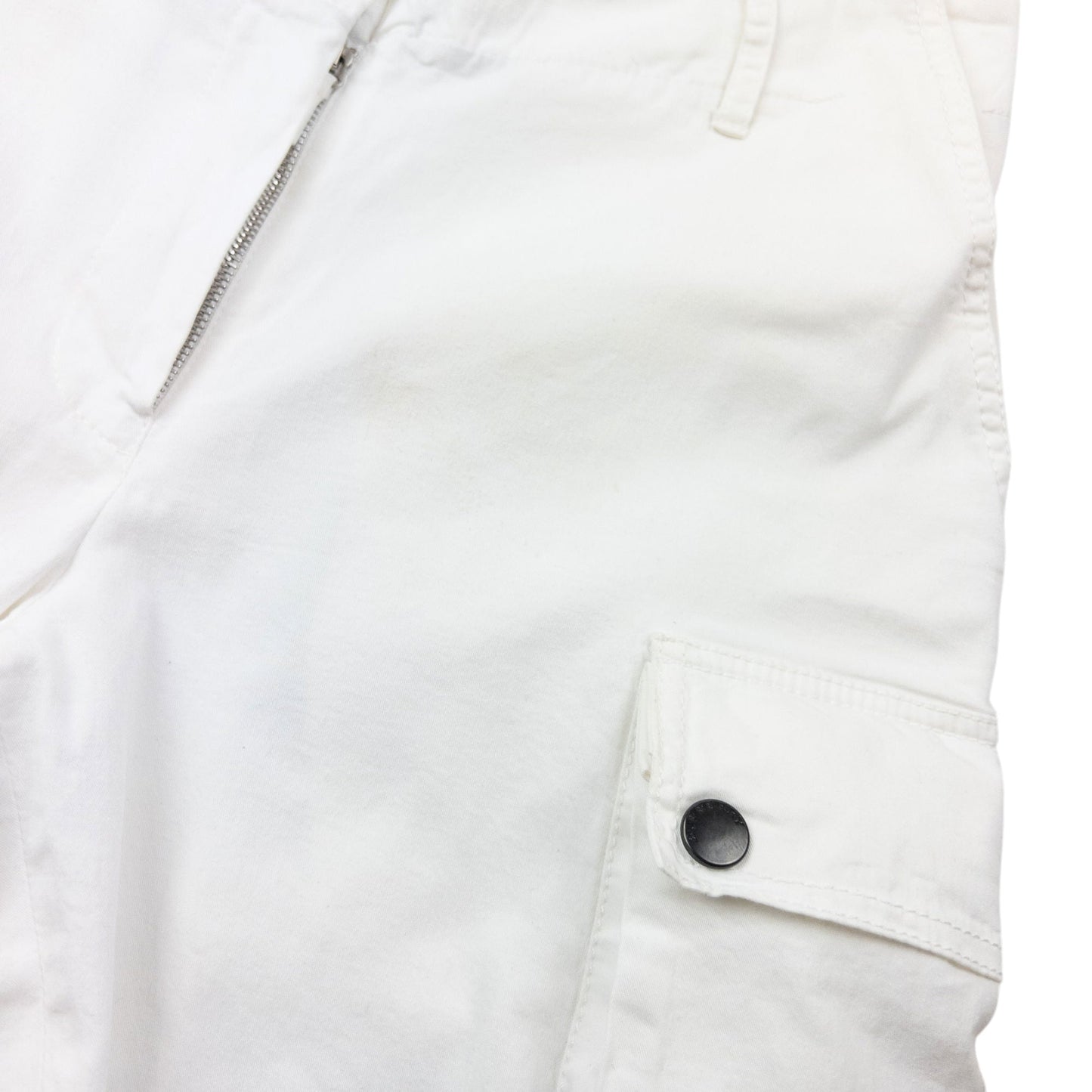 Vintage 2000s Burberry Cargo Trousers Size W29 | W29, White