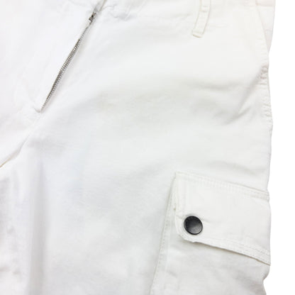 Vintage 2000s Burberry Cargo Trousers Size W29 | W29, White