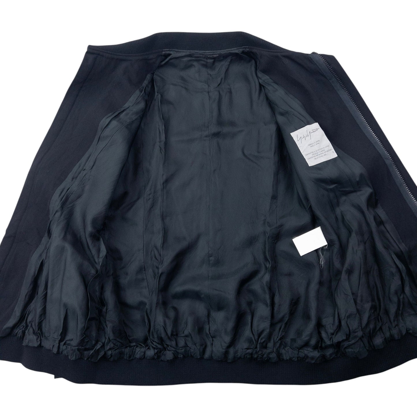 Vintage Yohji Yamamoto Pleated Zip Up Jacket Size S