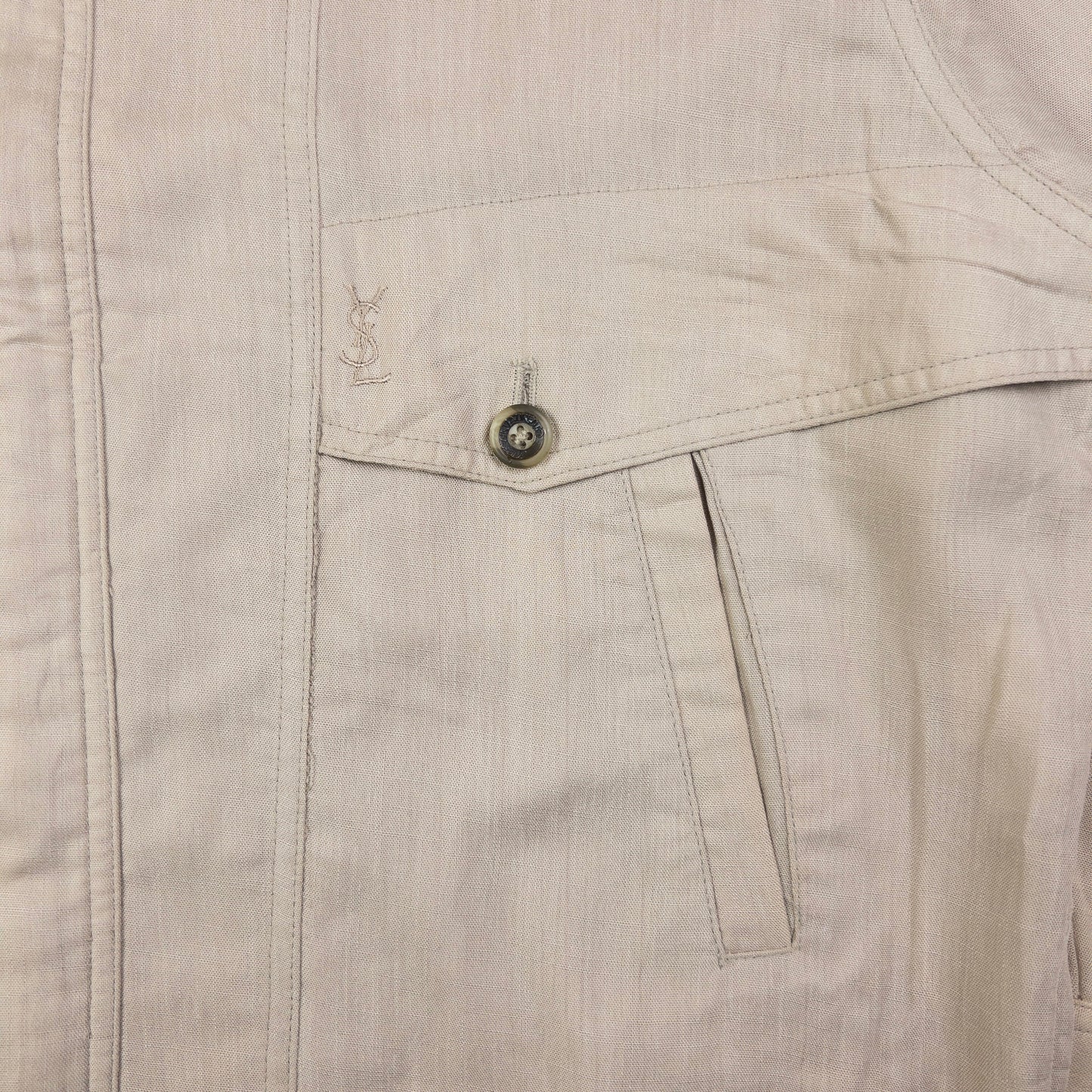 Vintage YSL Yves Saint Laurent Harrington Jacket Size L