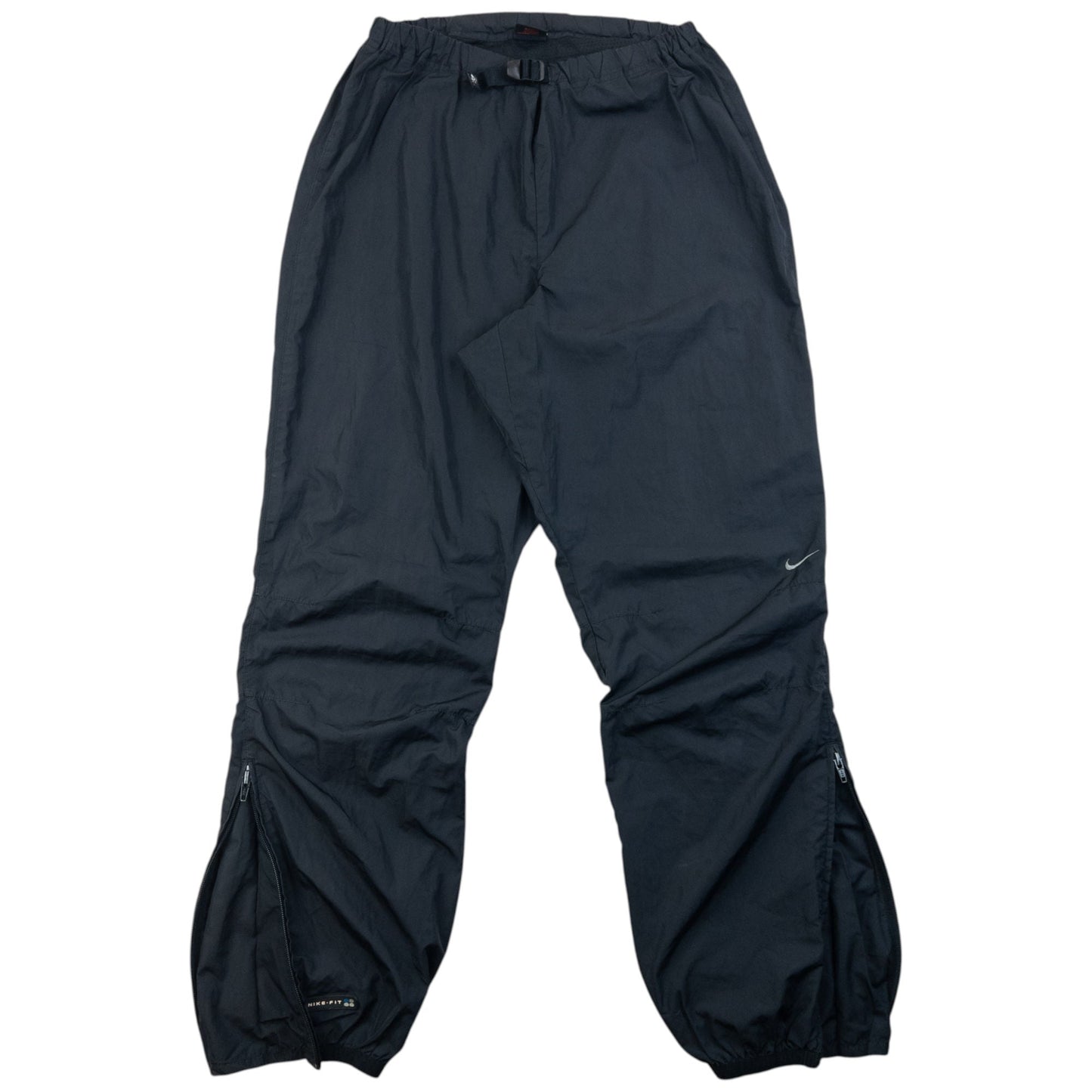 Vintage 2000s Nike ACG Packable Tracksuit Bottoms Size L | Large, Black