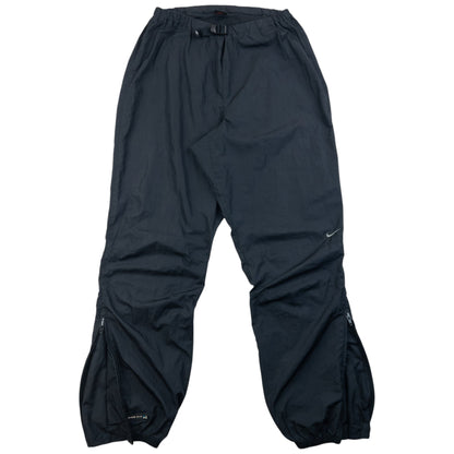 Vintage 2000s Nike ACG Packable Tracksuit Bottoms Size L | Large, Black