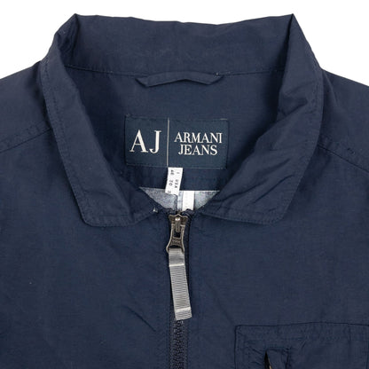 Vintage Armani Jeans Zip Up Jacket Size S
