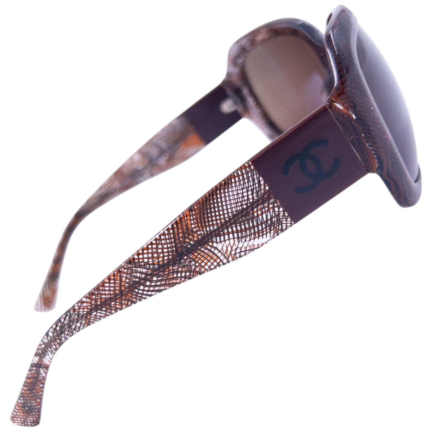 Vintage Chanel Snakeskin Sunglasses