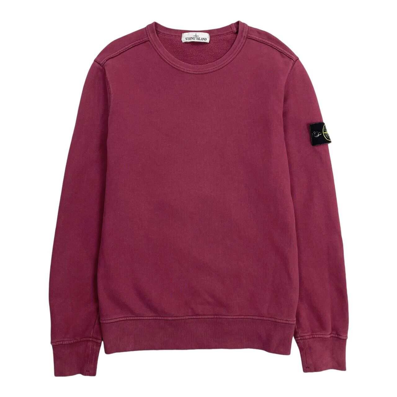 Stone Island Sweatshirt, Size Small | Small, Pink