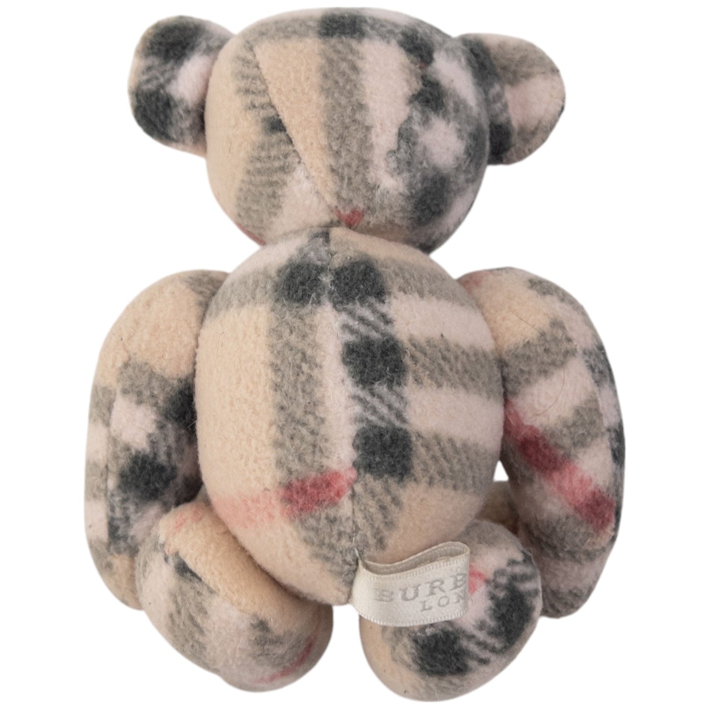 Vintage Burberry Nova Check Teddy Bear
