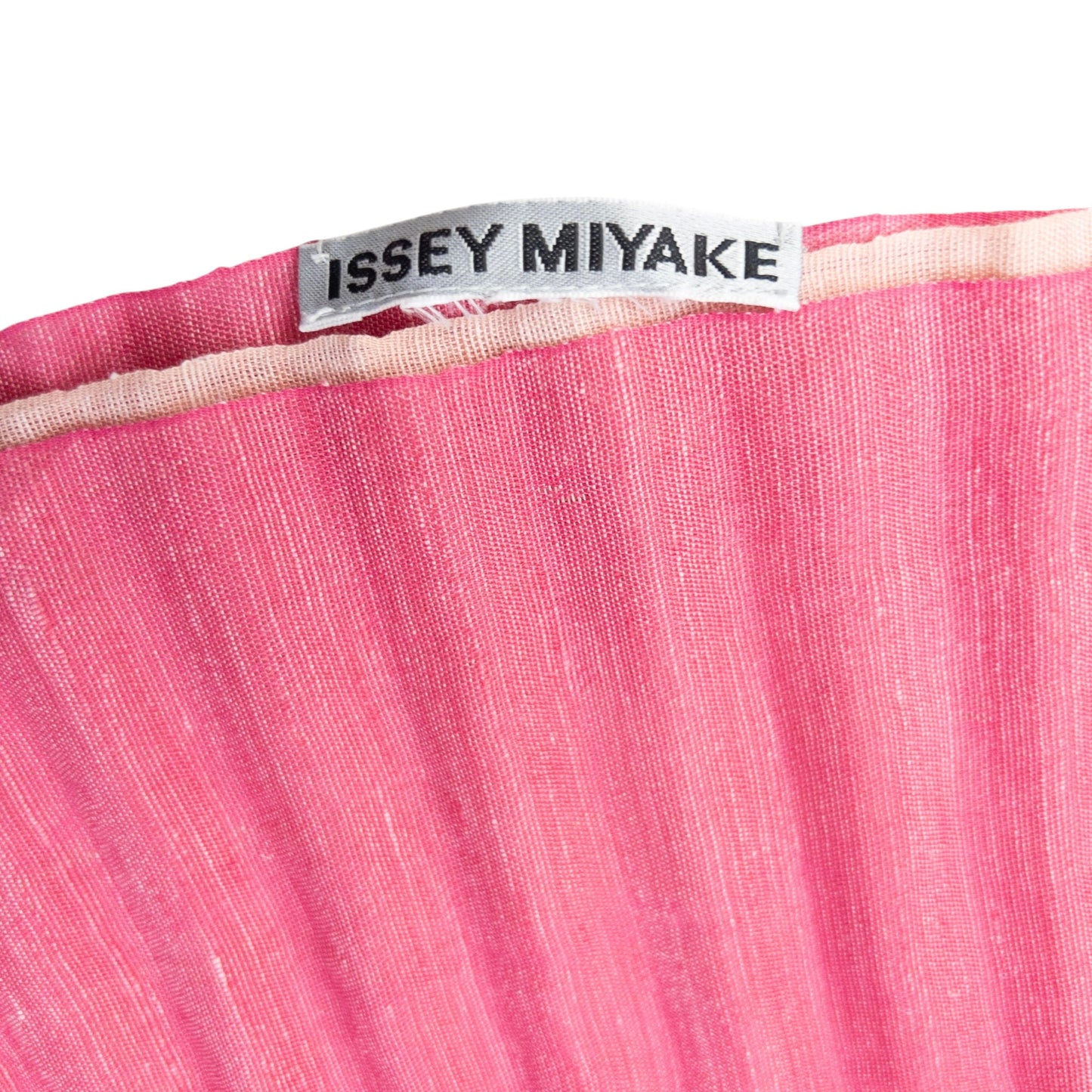 Vintage 90s Issey Miyake Pleated Scarf | O/S, Pink