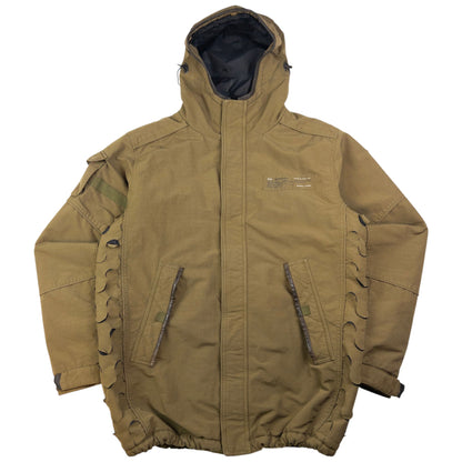 Vintage Oakley Laser-Cut Zip Up Jacket Size L