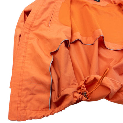 Vintage 90s YSL Yves Saint Laurent Zip Up Jacket Size M | Medium, Orange