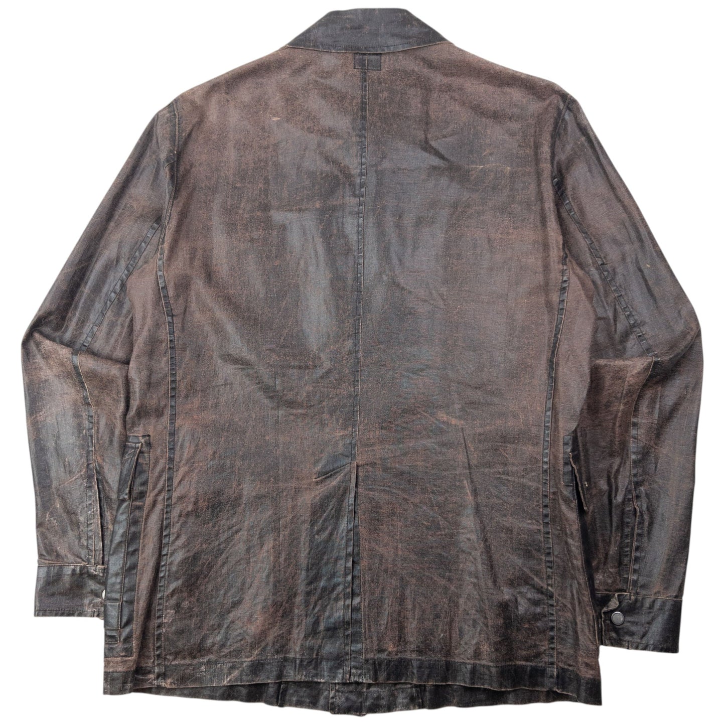 Vintage 2002 CP Company Spalmatura Linen Button Up Jacket Size XL | XL, Brown