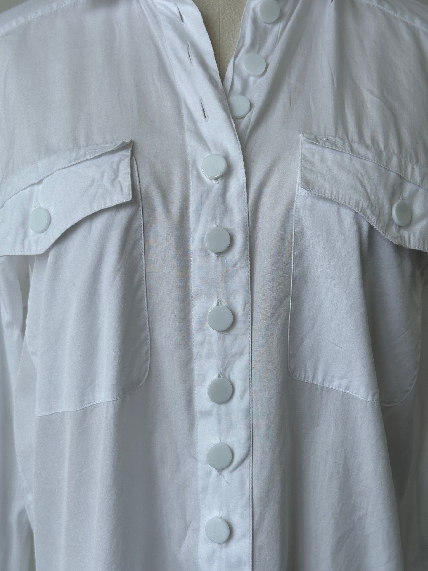 Escada By Margaretha Ley 1990s Pure Cotton Shirt - S