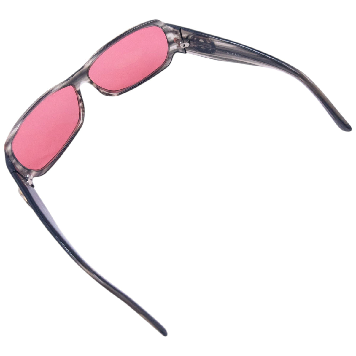 Vintage 2000s Gucci Pattern Sunglasses | O/S, Grey