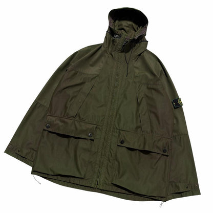 Stone Island 1998 Nylam Jacket | XL, Olive Green