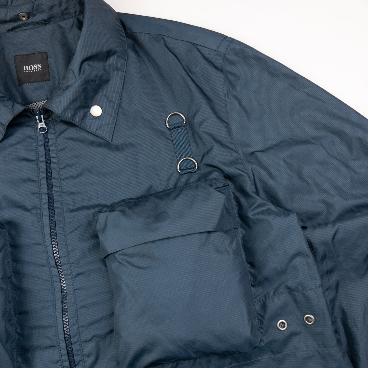 Vintage Hugo Boss Lightweight Cargo Jacket Size XL