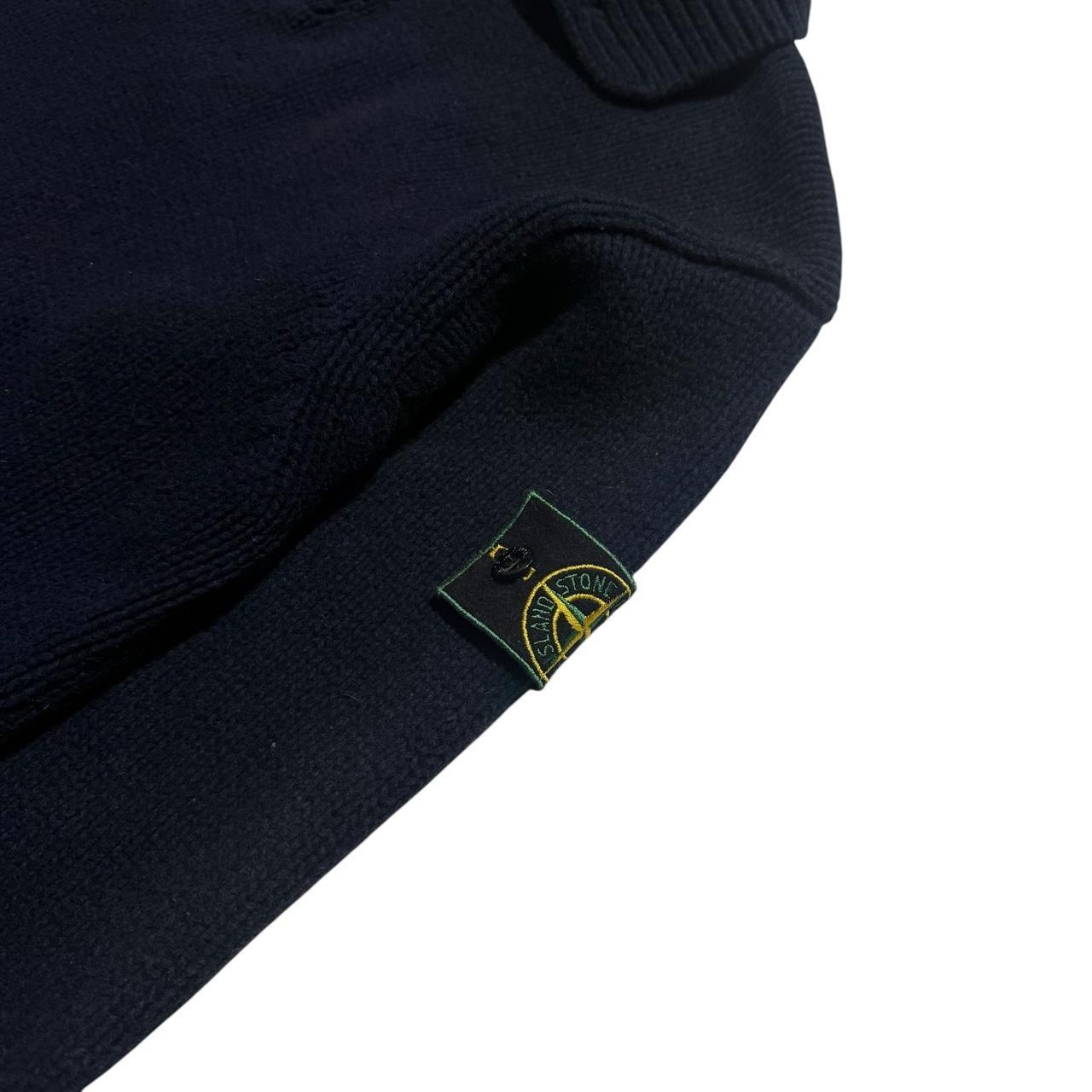 Stone Island A/W 1997 Navy Knit Pullover | Medium, Navy
